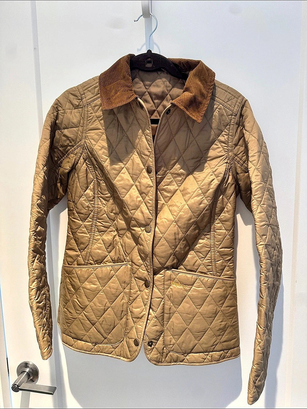 Barbour Annandale Quilted Jacket Brown US 4